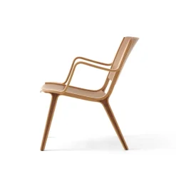 Sillón con reposabrazos AX HM11 Lounge Chair, Walnut-oak