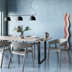 Sillón Cover asiento tapizado, Refine leather cognac-Oak