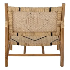 Sillón Lennox, Natural-teak