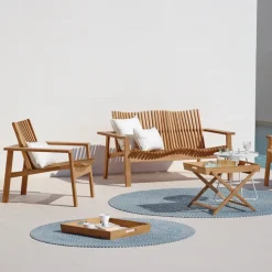 Sillón lounge Amaze, Teak