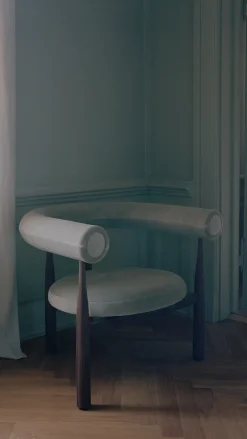 Sillón lounge Bukowski, Nogal, Rest 23