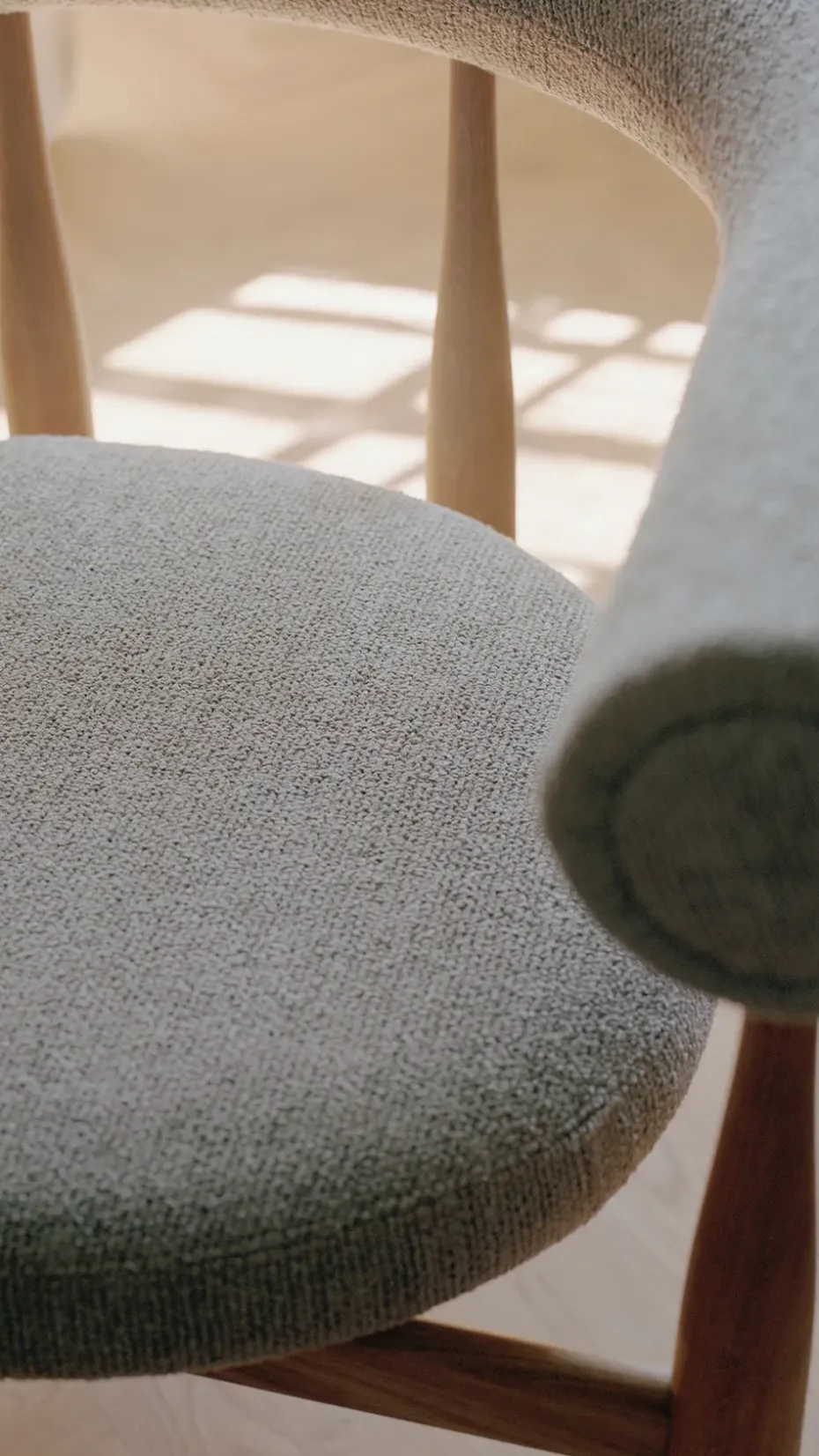 Sillón lounge Bukowski, Roble, Moss 17