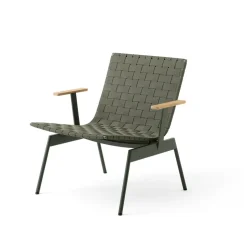 Sillón lounge con reposabrazos Ville Outdoor AV45 , Bronze green