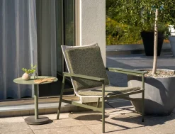 Sillón lounge Soro, Nordic green-teddy verde