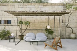 Sillón MR01 Initial outdoor lounge chair, Madera de iroko aceitada