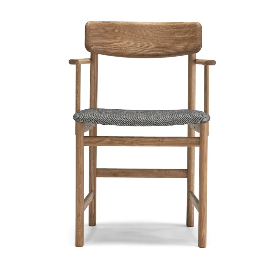 Sillón Pal, Roble natural aceitado-Tornado V3576