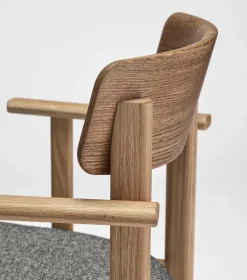 Sillón Pal, Roble natural aceitado-Tornado V3576