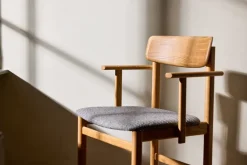 Sillón Pal, Roble natural aceitado-Tornado V3576