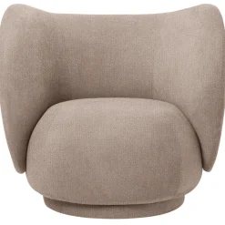 Sillón Rico boucle, Sand