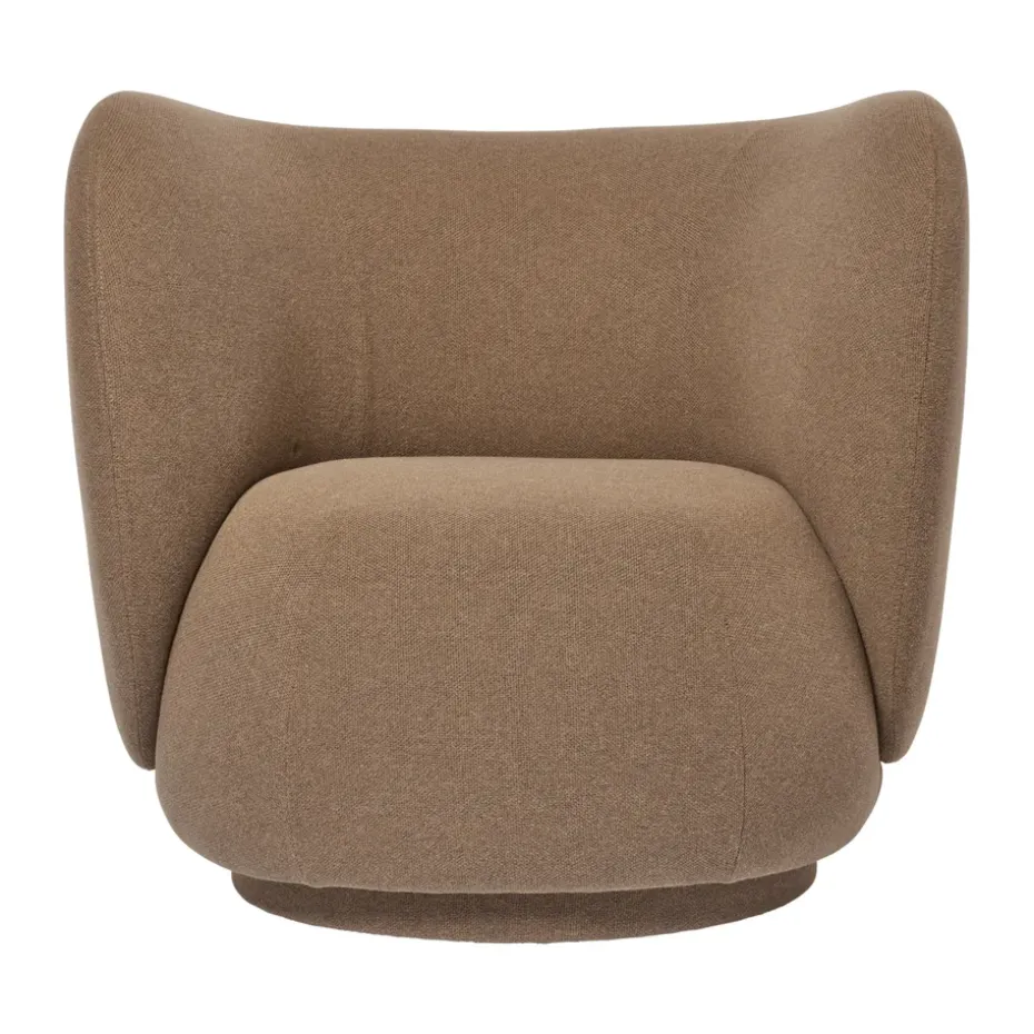 Sillón Rico lounge chair, Autum-0361 Dark Sand