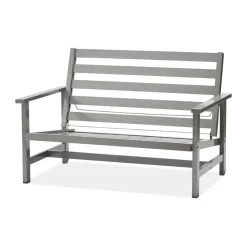 Sofá 08, Gris, 2 plazas