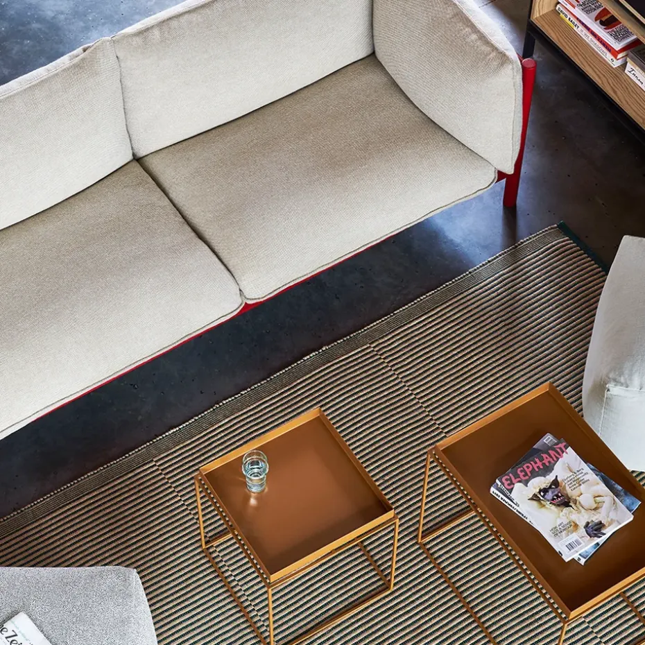 Sofá 3 plazas Arbour ECO, Beige-burdeos haya