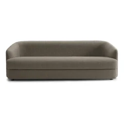 Sofá 3 plazas Covent, Topo oscuro