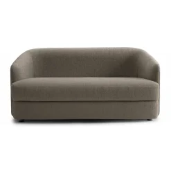 Sofá 2 plazas Covent, Topo oscuro