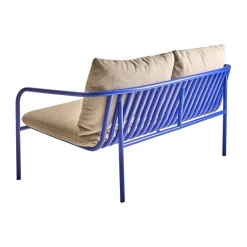 Sofá Bendt, Teddy beige-indigo blue