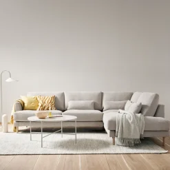 Sofá Bredhult, Bern Beige 0341-roble blanco aceitado, 3 plazas A1