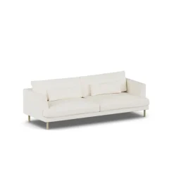 Sofá Bredhult, Jump Off White 1954-roble blanco aceitado, 3 plazas