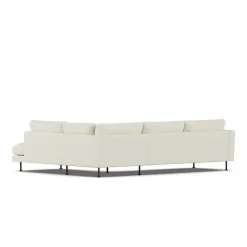 Sofá Bredhult, Oslo Nature 1540-acero negro, 3 plazas A1