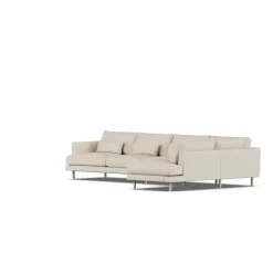 Sofá Bredhult, Same Beige 6670-roble blanco aceitado, 4 plazas B1