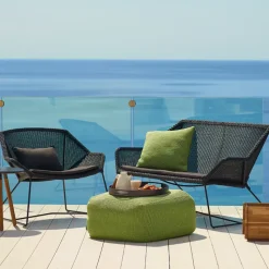 Sofá Breeze 2 plazas weave, Black