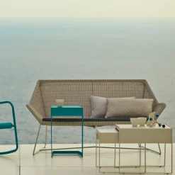 Sofá Breeze 2 plazas weave, Black