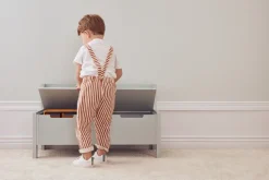 Sofá con almacenaje Star, Verde claro