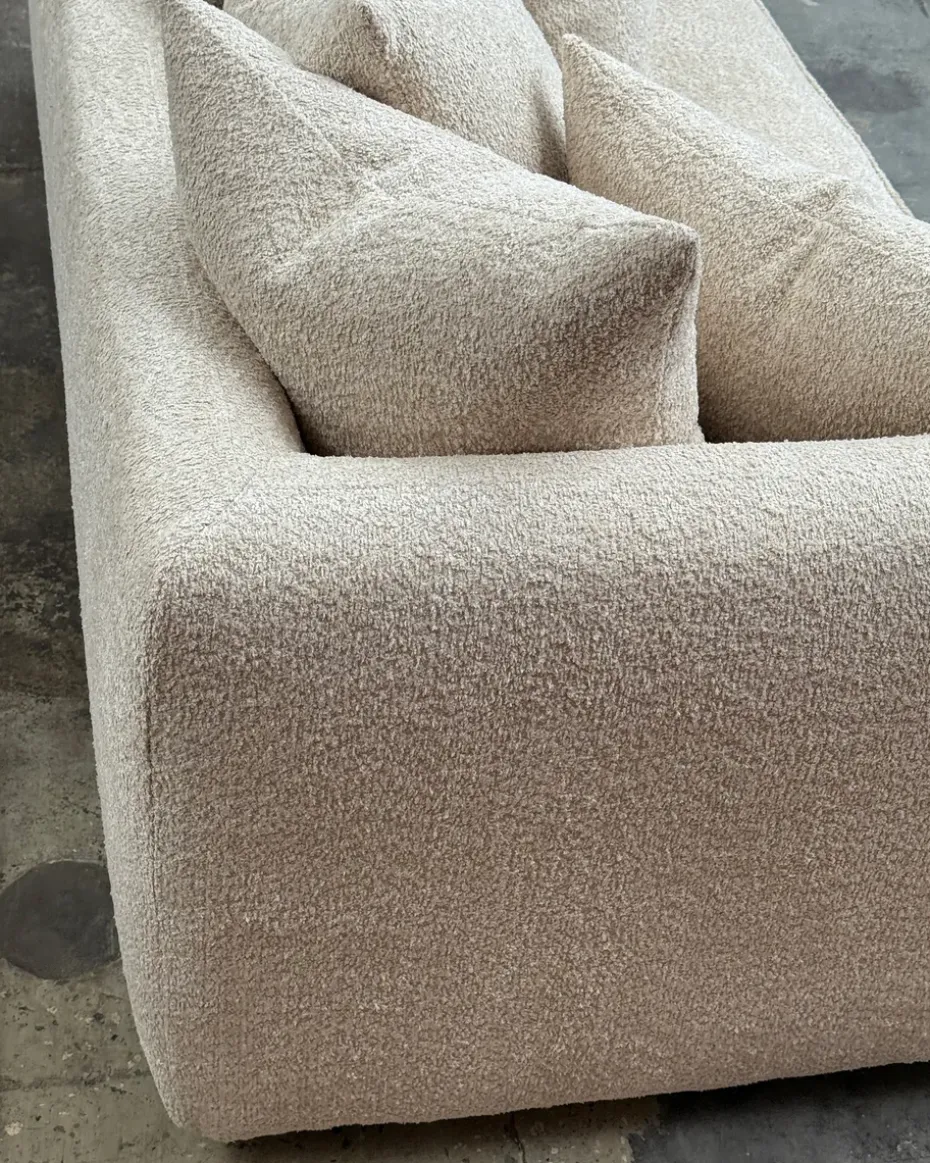 Sofá Cornell, Bouclé soft sand