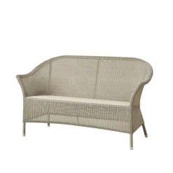 Sofá de 2 plazas Lansing weave, Taupe