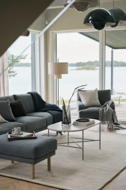 Sofá de 3 plazas Lidnäs, Caleido gris oscuro