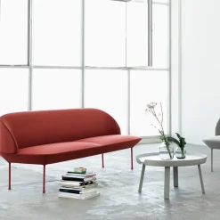 Sofá de 3 plazas Oslo, Steelcut 180-Dark grey