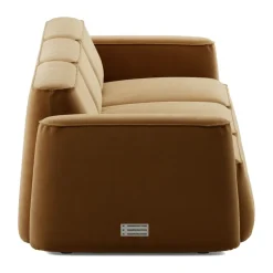 Sofá de 3 plazas Patch, Atlantis 91 Cumin