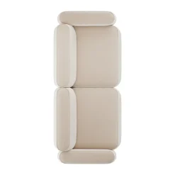 Sofá de 2,5 plazas Patch, Atlantis 52 Alabaster