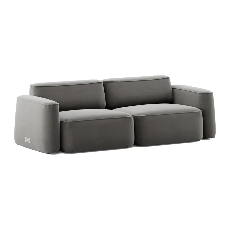 Sofá de 2,5 plazas Patch, Atlantis 18 Mole