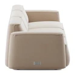 Sofá de 3 plazas Patch, Atlantis 52 Alabaster