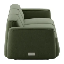 Sofá de 3 plazas Patch, Linara 100 Tarragon