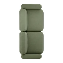 Sofá de 2,5 plazas Patch, Linara 100 Tarragon