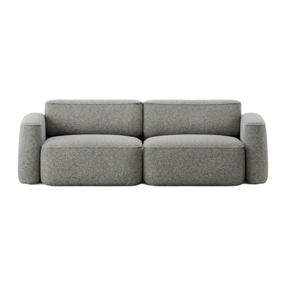 Sofá de 2,5 plazas Patch, Spiral 23 Monochrome