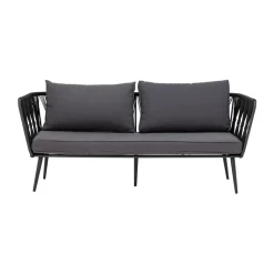 Sofá de 2,5 plazas Pavone, Black