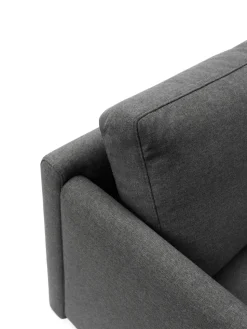 Sofá de 2 plazas Rar, Re-Born dark grey