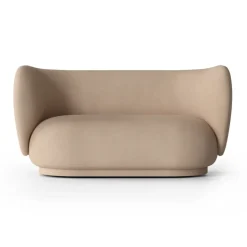 Sofá de 2 plazas Rico, Brushed sand
