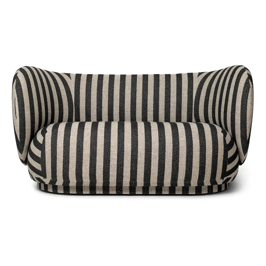 Sofá de 2 plazas Rico, Louisiana sand black