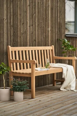 Sofá de jardín Lövhult, Teca