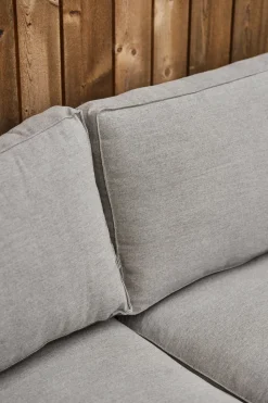 Sofá Diamond de 3 plazas soft rope, Cane-Line Natté taupe