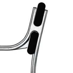 Sofá Joy, Caoba, soporte de aluminio en bruto