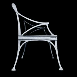 Sofá Lessebo, Roble aceitado, soporte negro