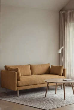 Sofá Linnevik, Jump Honey 1959-roble blanco aceitado, 2 plazas