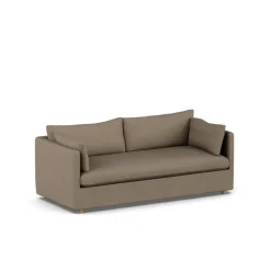 Sofá Linnevik, Same Mole 6674-roble blanco aceitado, 3 plazas, con faldón