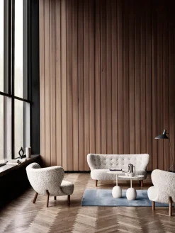 Sofá Little Petra VB2, Roble tratado con aceite blanco-Moonlight