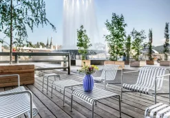 Sofá lounge Palissade, Hot galvanised