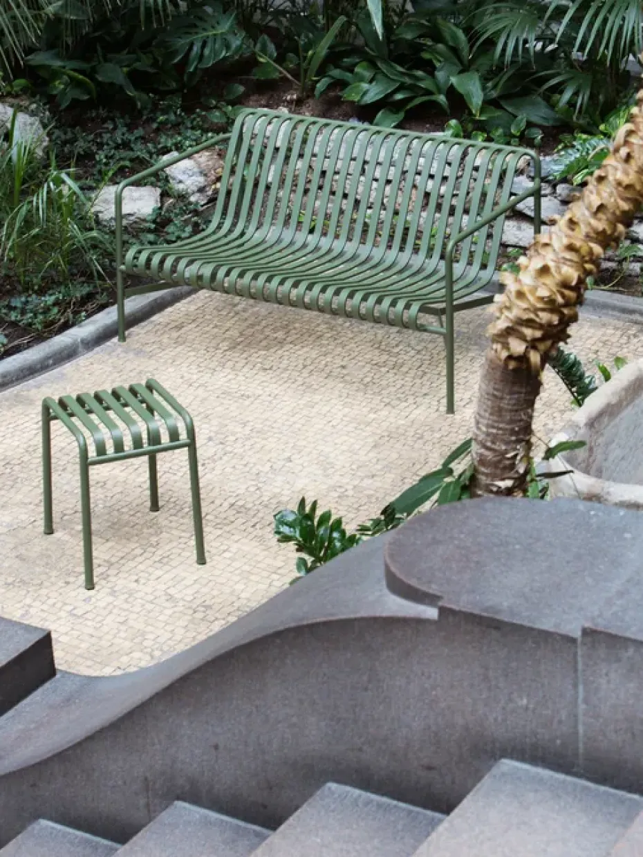 Sofá lounge Palissade, Olive